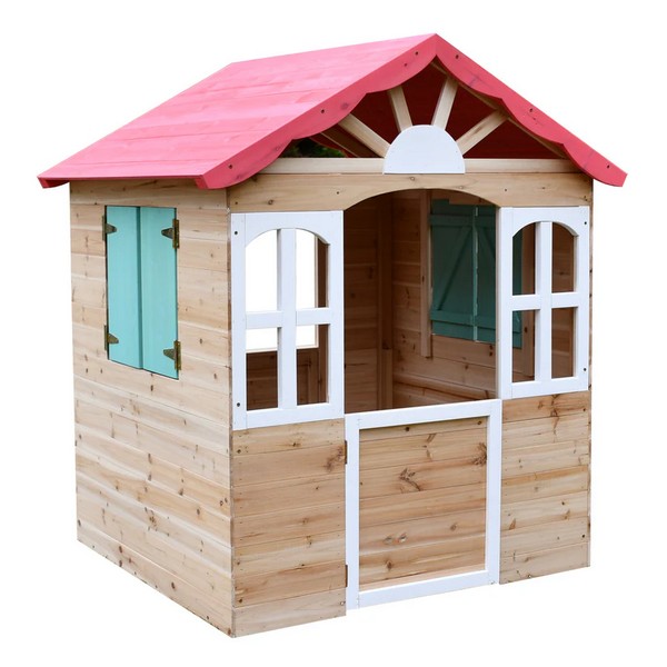 Продукт GINGER HOME - Детска дървена къщичка 115×102×129 см - 0 - BG Hlapeta