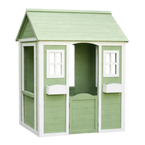 GINGER HOME - Детска Дървена Къщичка за Игра на Открито 
