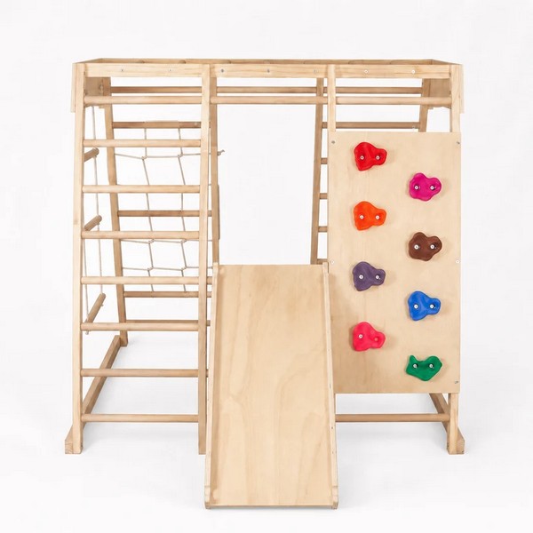 Продукт GINGER HOME - Детска Дървена Катерушка 119.5x109.5x119.5 см - 0 - BG Hlapeta