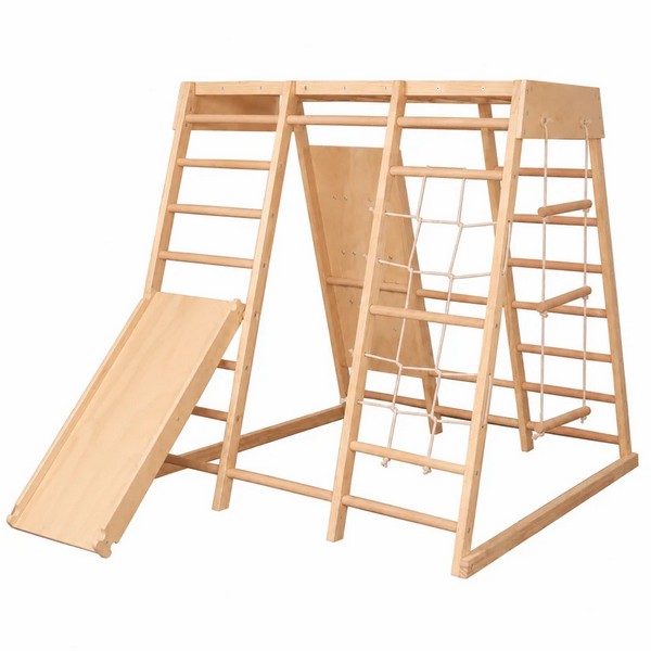 Продукт GINGER HOME - Детска Дървена Катерушка 119.5x109.5x119.5 см - 0 - BG Hlapeta
