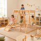 Продукт GINGER HOME - Детска Дървена Катерушка 119.5x109.5x119.5 см - 3 - BG Hlapeta