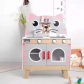 Продукт TEANTOYS - Детска дървена кухня с аксесоари - 7 - BG Hlapeta