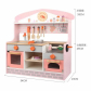 Продукт TEANTOYS - Детска дървена кухня с барбекю и аксесоари - 5 - BG Hlapeta