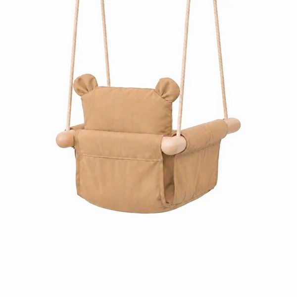 Продукт Ginger Home - Детска Дървена Люлка Мече - 0 - BG Hlapeta