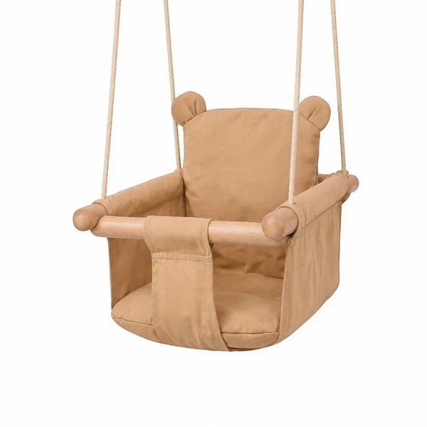 Продукт Ginger Home - Детска Дървена Люлка Мече - 0 - BG Hlapeta