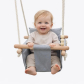 Продукт GINGER HOME Scandi – Детска Дървена Люлка Мека Памучна Седалка с Облегалка, 28×28×196 см - 10 - BG Hlapeta