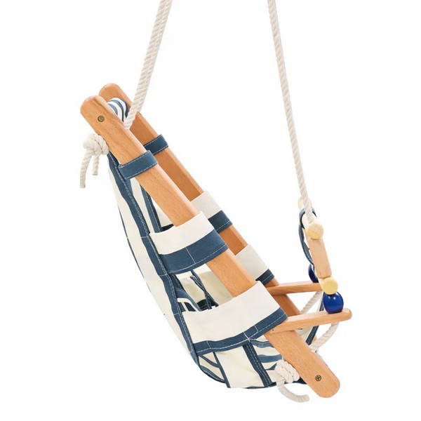 Продукт GINGER HOME - Детска Дървена Люлка Тип Шезлонг  - 0 - BG Hlapeta