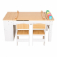 Продукт GINGER HOME - Детска Дървена Маса 3 в 1 109x60x55 см - 10 - BG Hlapeta
