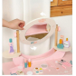 Продукт TEANTOYS - Детска дървена тоалетка с огледало и аксесоари - 2 - BG Hlapeta