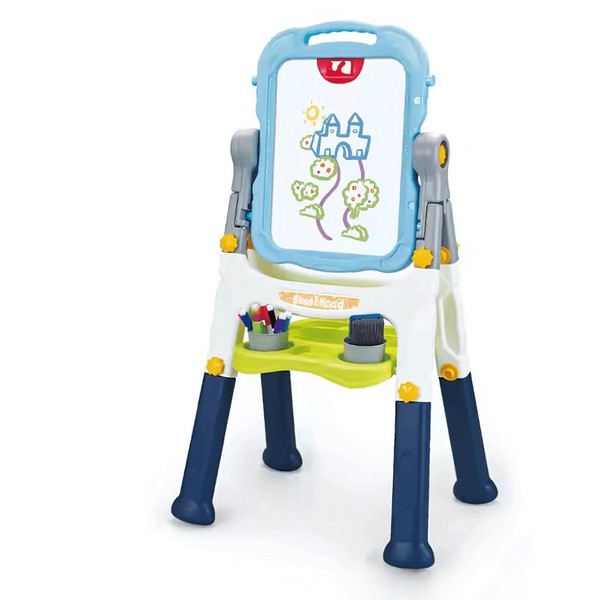 Продукт Детска двустранна магнитна дъска за рисуване – статив - 0 - BG Hlapeta