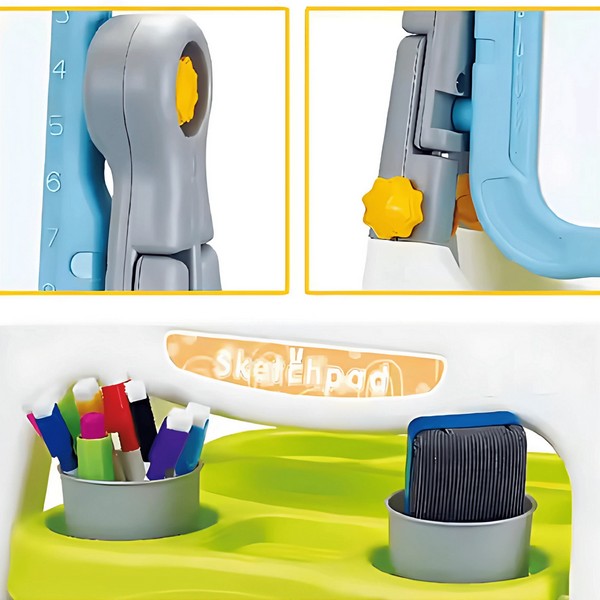 Продукт Детска двустранна магнитна дъска за рисуване – статив - 0 - BG Hlapeta