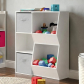 Продукт GINGER HOME - Детска Етажерка, Органайзер за Книги и Играчки с 2 Текстилни Кутии - 10 - BG Hlapeta