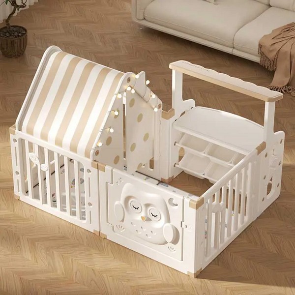 Продукт Feelkids - Детска къщичка за игра с модерен органайзер за играчки – подходяща за дома и за навън - 0 - BG Hlapeta