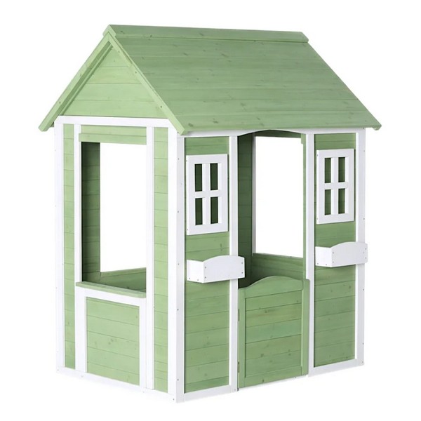 Продукт GINGER HOME - Детска Дървена Къщичка за Игра на Открито  - 0 - BG Hlapeta