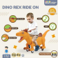 Продукт Dino Rex Ride On - Детска кола динозавър  - 1 - BG Hlapeta