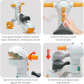Продукт TEANTOYS Динозавър - Детска кола за яздене с музика и светлини - 2 - BG Hlapeta