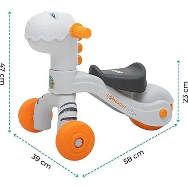 Продукт TEANTOYS Динозавър - Детска кола за яздене с музика и светлини - 0 - BG Hlapeta