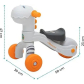 Продукт TEANTOYS Динозавър - Детска кола за яздене с музика и светлини - 5 - BG Hlapeta