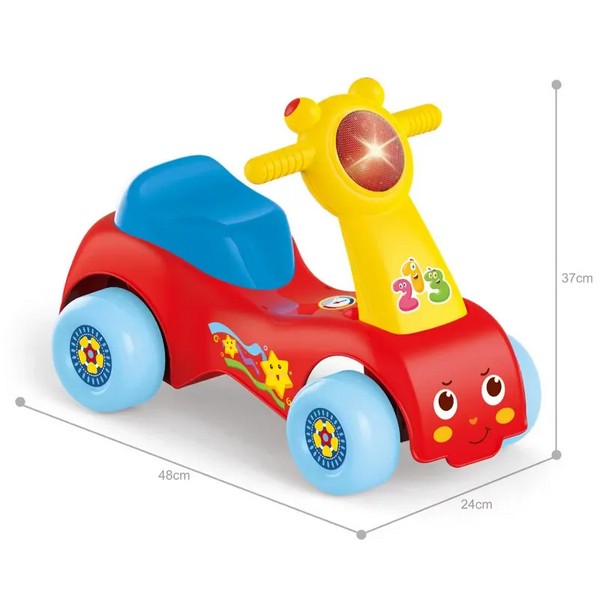 Продукт TEANTOYS - Детска кола за яздене със светлини и музика - 0 - BG Hlapeta