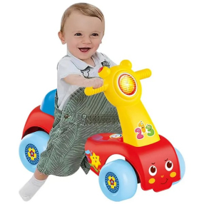 TEANTOYS - Детска кола за яздене със светлини и музика