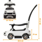 Продукт TEANTOYS Porsche Cayenne 3 в 1 - Детска кола за бутане с родителски контрол - 11 - BG Hlapeta