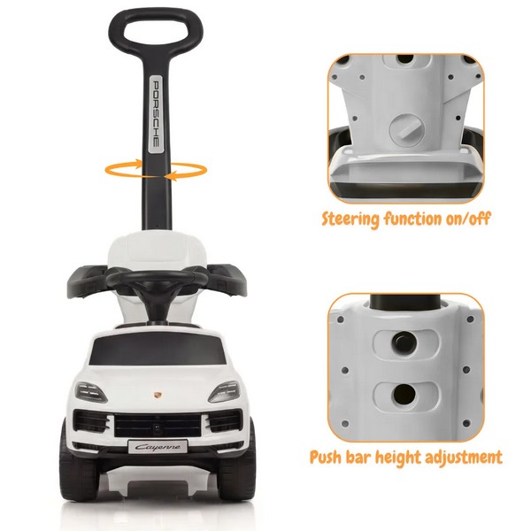 Продукт TEANTOYS Porsche Cayenne 3 в 1 - Детска кола за бутане с родителски контрол - 0 - BG Hlapeta