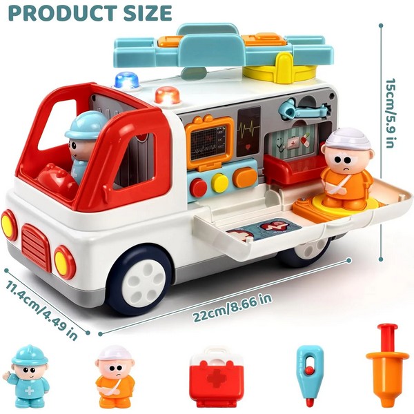 Продукт TEANTOYS - Детска линейка с медицински комплект - 0 - BG Hlapeta