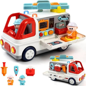 TEANTOYS - Детска линейка с медицински комплект