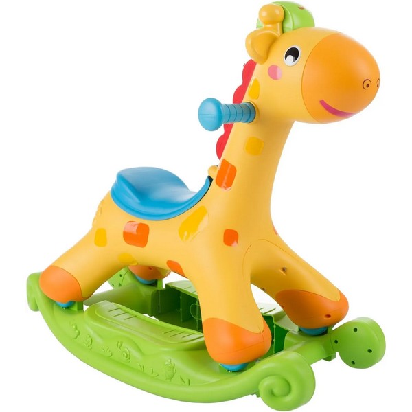 Продукт TEANTOYS - Детска люлка и яздилка 2 в 1 - с колелца и стабилна основа - 0 - BG Hlapeta