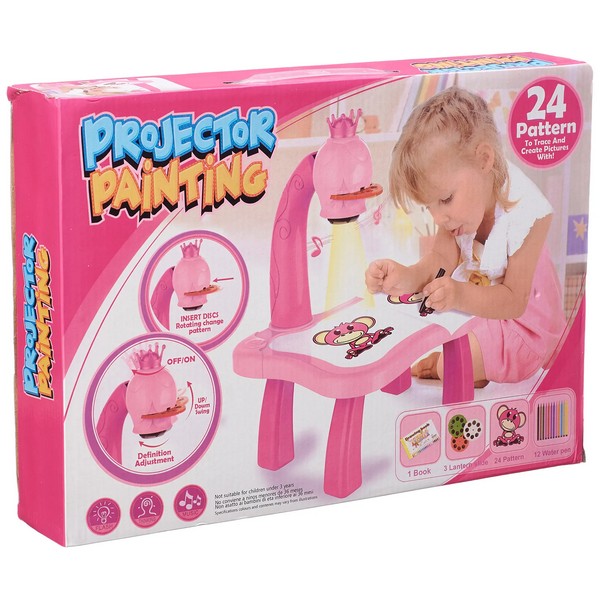 Продукт TEANTOYS - Детска масичка с прожектор за рисуване и музика - 0 - BG Hlapeta