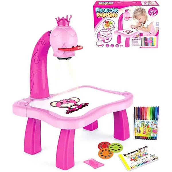 Продукт TEANTOYS - Детска масичка с прожектор за рисуване и музика - 0 - BG Hlapeta