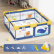 TEANTOYS - Детска ограда за игра 2 × 2 метра с 50 цветни топки 5