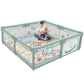 Продукт TEANTOYS - Детска ограда за игра 2 × 2 метра с 50 цветни топки - 3 - BG Hlapeta