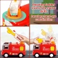 Продукт TEANTOYS - Детска пожарна кола с въртяща се стълба, светлини и звуци - 1 - BG Hlapeta