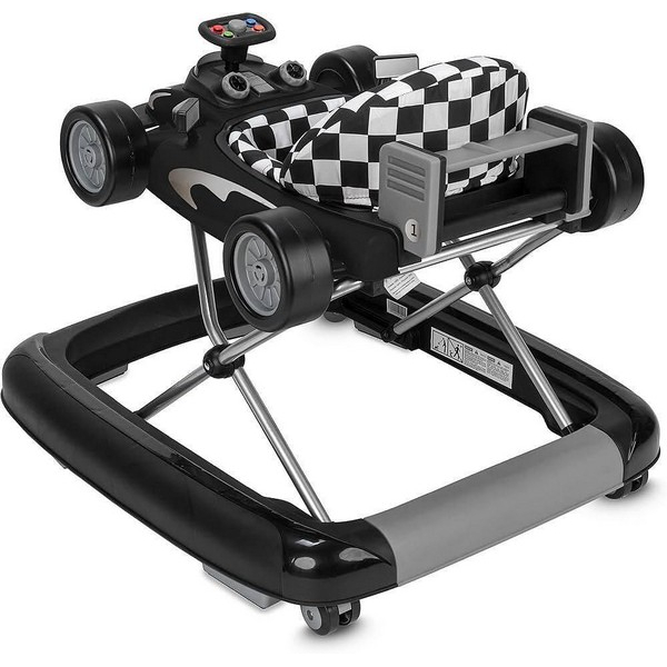 Продукт TEANTOYS - Детска проходилка и уокър 2 в 1 с дизайн на състезателна кола - 0 - BG Hlapeta