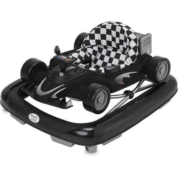 Продукт TEANTOYS - Детска проходилка и уокър 2 в 1 с дизайн на състезателна кола - 0 - BG Hlapeta