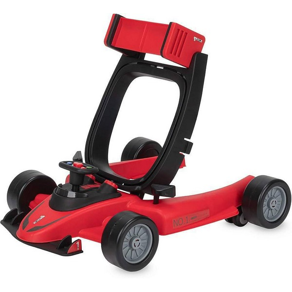 Продукт TEANTOYS - Детска проходилка и уокър 2 в 1 с дизайн на състезателна кола - 0 - BG Hlapeta