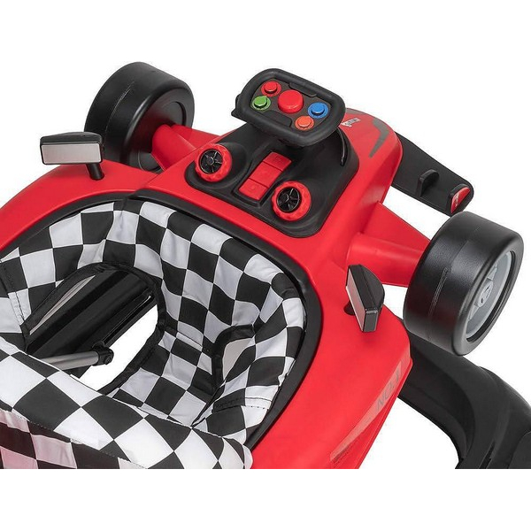 Продукт TEANTOYS - Детска проходилка и уокър 2 в 1 с дизайн на състезателна кола - 0 - BG Hlapeta