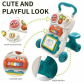 Продукт TEANTOYS - Детска проходилка с музика, пиано и дъска за рисуване - 5 - BG Hlapeta
