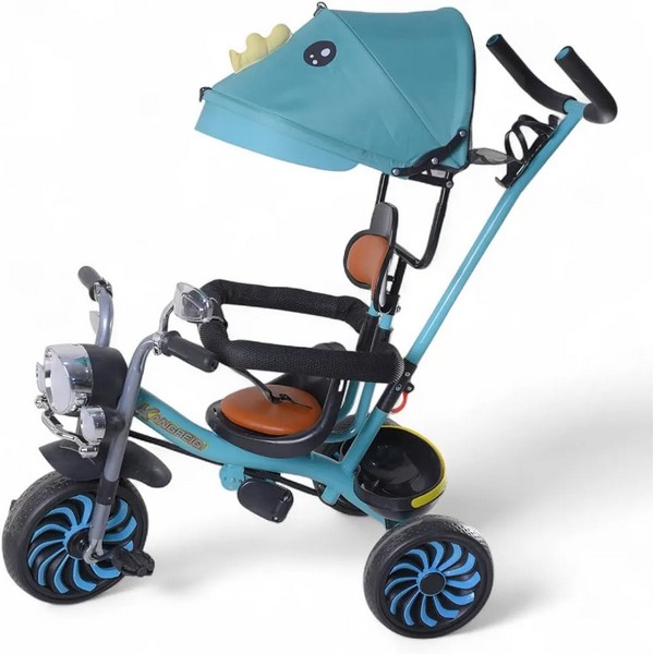 Продукт TEANTOYS - Детска триколка с родителски контрол и сенник - 0 - BG Hlapeta