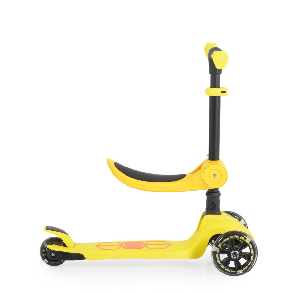 Продукт TEANTOYS - Детска тротинетка 2в1 Lamborghini със седалка и светещи гуми - 0 - BG Hlapeta