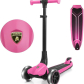 Продукт TEANTOYS - Детска тротинетка Lamborghini със светеща платформа и колела - 20 - BG Hlapeta