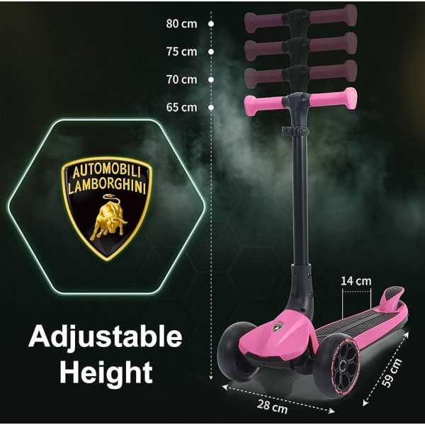 Продукт TEANTOYS - Детска тротинетка Lamborghini със светеща платформа и колела - 0 - BG Hlapeta