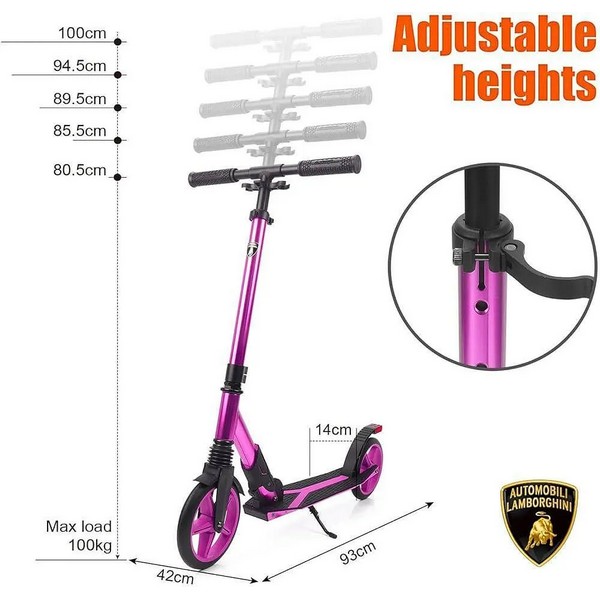 Продукт TEANTOYS - Детска тротинетка Lamborghini – стил, скорост и контрол - 0 - BG Hlapeta