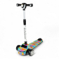 Продукт Детска тротинетка с LED светлини, музика и прожектор - Сгъваема и регулируема - 2 - BG Hlapeta