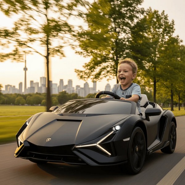 Продукт Акумулаторна кола Lamborghini SIAN - Спортен автомобил с дистанционно управление - 0 - BG Hlapeta