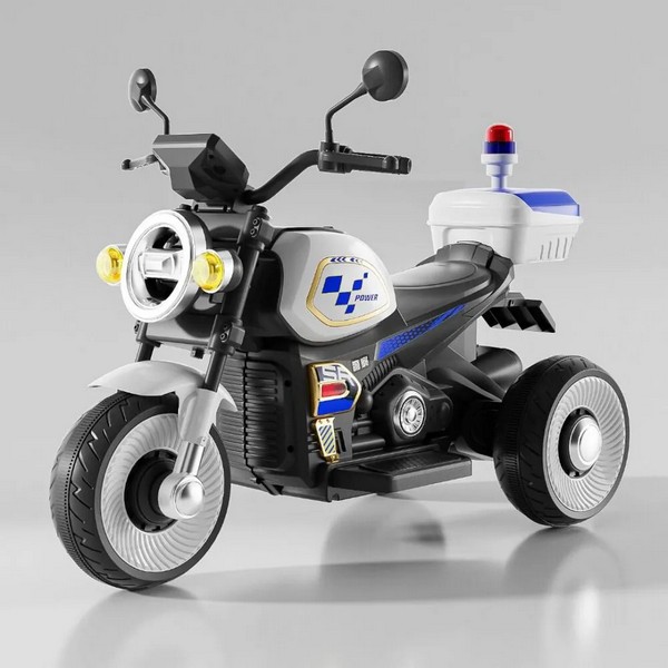 Продукт Акумулаторен полицейски мотор с три колела 12V - 0 - BG Hlapeta