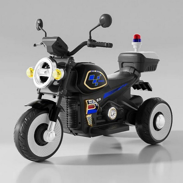 Продукт Акумулаторен полицейски мотор с три колела 12V - 0 - BG Hlapeta