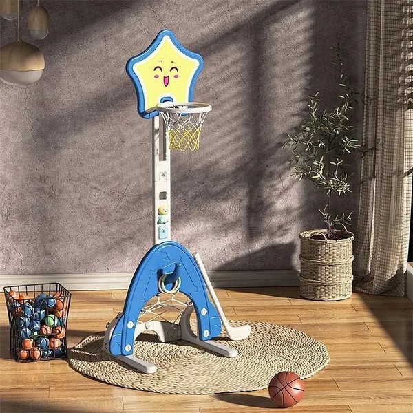 Продукт TEANTOYS - Детски баскетболен комплект 3 в 1 - 0 - BG Hlapeta
