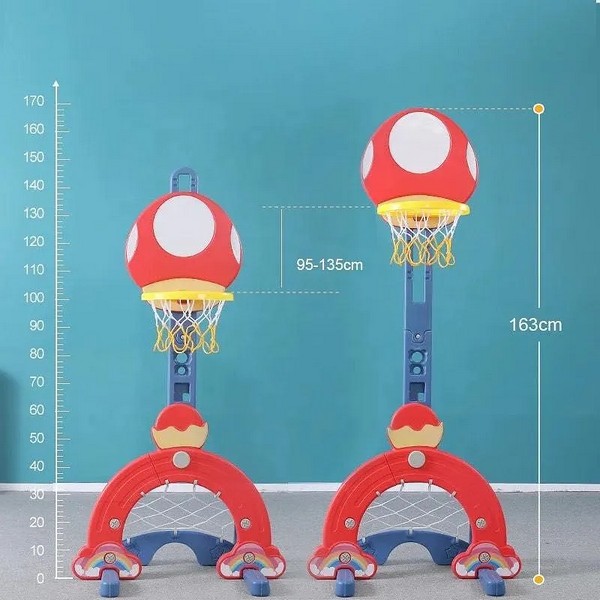 Продукт TEANTOYS - Детски баскетболен комплект 3 в 1 - 0 - BG Hlapeta
